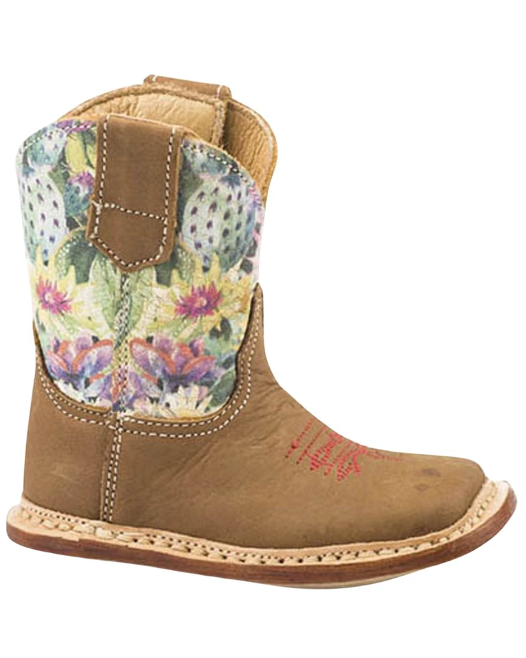 Bota occidental Roper Cactus para niños pequeños - Puntera cuadrada - 09-016-7912-1380 TA Foto 1 de 1