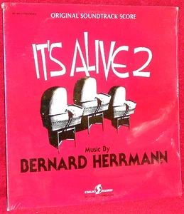 OST LP SEALED IT'S ALIVE 2 BERNARD HERRMANN LAURIE JOHNSON 1978 STARLOG QUAD - Picture 1 of 2