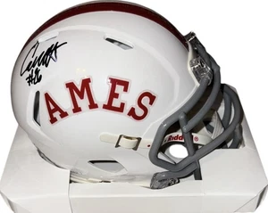 Iowa State Cyclones Carson Hansen signierter Ames Mini Helm JSA zertifiziert - Bild 1 von 1