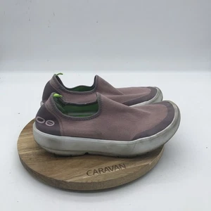 Oofos OOmg EEzee Low Sport Sneaker Damen 7,5 lila Regenerationsschuhe gepolstert - Bild 1 von 10