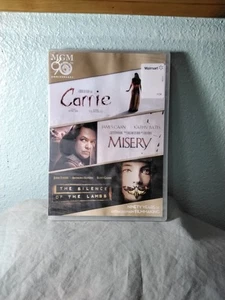 Carrie / Misery / Silence of the Lambs (DVD, 2013) Brand New / Sealed OOP - Bild 1 von 2