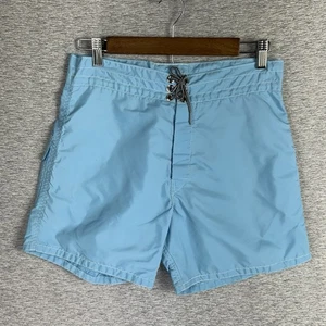 Birdwell Beach Britches Board Shorts Uomo 31 Blu Costume da Bagno Surf Retrò 5" Insm - Foto 1 di 17