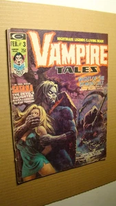 VAMPIRE TALES 3 *SOLID* MORBIUS SATANA MARVEL MAGAZINE - Picture 1 of 1