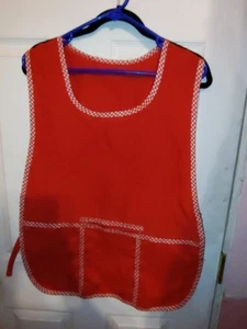 Mandil para Mujer Delantal Apron Medium De Mexico Red Medium  - Picture 1 of 8