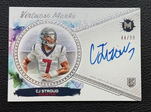 2023 Topps Motif CJ Stroud Virtuoso Marks On Card RC Auto 44/99 - Picture 1 of 2