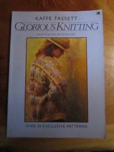 KNITTING PATTERN BOOK GLORIOUS KNITTING KAFFE FASSETT GREAT **** MUST SEE - Picture 1 of 5