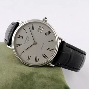 SLEEK AUTHENTIC LONGINES REF 4185 AUTOMATIC DATE L994.1 SWISS GENTS WATCH 1976 - Picture 1 of 14