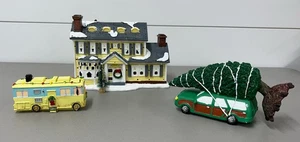 National Lampoon's Christmas Vacation Griswold Holiday House, Car & Tree And RV - Picture 1 of 17