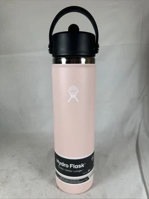 Botella de pajita Hydro Flask 24 oz boca ancha flexible - Trillium: Foto 1 de 4