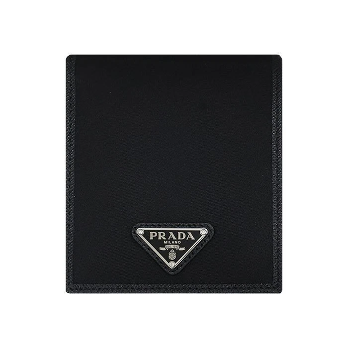 Prada Re-Nylon Compact Wallet Black 2MO513 2DMH F0002 144169283 - Image 1 of 1