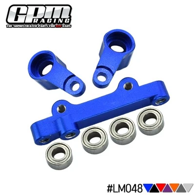 GPM Aluminum Steering Assembly For LOSI 1/18 Mini-T 2.0 1/16 Mini-B - Image 1 of 4