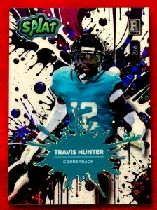 Travis Hunter 2025 Wild Card Splat púrpura novato # 2/4 Jacksonville Jaguars - Imagen 1 de 3