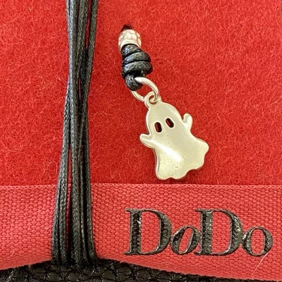 Dodo Pomellato Collana Ciondolo Fantasma Fantasmino Halloween Argento Raro Orig - Immagine 1 di 4