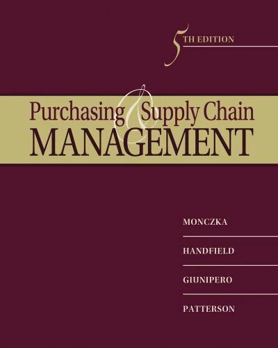Purchasing and Supply Chain Management Hardcover - Image 1 of 1
