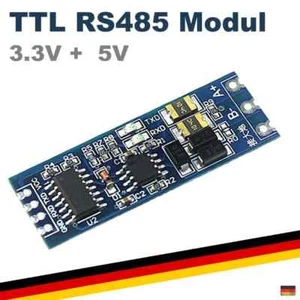 TTL RS485 Adapter 485 UART Seriell 3.3V 5 Volt Level Konverter Modul Arduino ... - Bild 1 von 2