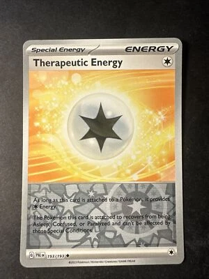 Trainer Special Energy Therapeutic Energy 193 / 193 Paldea Evolved Reverse Holo - Image 1 of 2