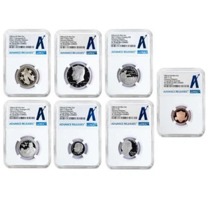 2021-S US Silver Proof Set NGC PF70UC Advance Releases - Picture 1 of 8