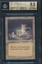 Legends Mountain Stronghold BGS 9.5 Graded Magic MTG (5380) -magicgraders-