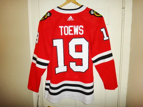 Men's Adidas Jonathan Toews Chicago Blackhawks NHL Authentic Jersey NWT $225 Cover