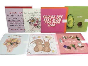 Mother's Day Card Bundle X 7 Assorted Belly Button Designs / Central 23 New F1 - Picture 1 of 9
