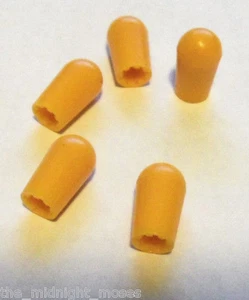 Genuine Switchcraft USA  AMBER Switch Tip for Gibson / Fender Toggle 8/32 thread - Picture 1 of 2
