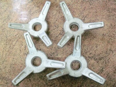 Genuine ford GT40 , AC Cobra Halibrand forged aluminiun wheel spinners  alcoa ,  - Image 1 of 4