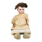 Antique German DRGM Jointed Doll Ceramic & Bisque