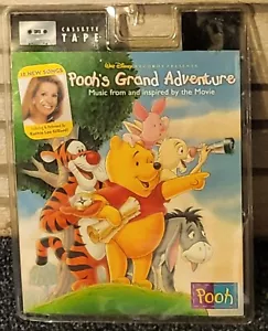 Pooh’s Grand Adventure (1997) Walt Disney Cassette & Inspired By The Movie NEW - Foto 1 di 3
