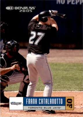 2005 Donruss Frank Catalanotto . Toronto Blue Jays #367 - Image 1 of 2
