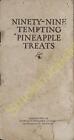 Vintage Recipe Booklet Ninety Nine Tempting Pineapple Treats Hawaiian Canners