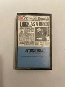 Jethro Tull - Thick As Brick Cassette Tape 1972 FVT 41003 C101023 - Picture 1 of 4