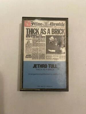 Jethro Tull - Thick As Brick Cassette Tape 1972 FVT 41003 C101023 - Image 1 of 4