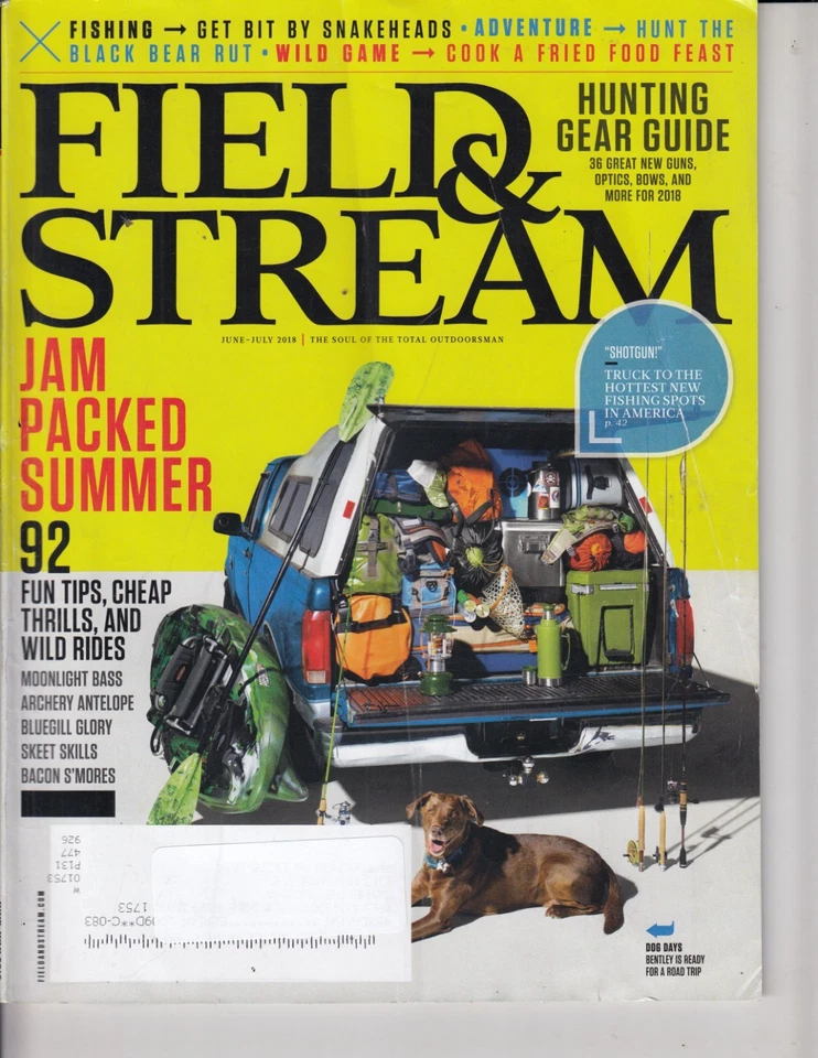 FIELD & STREAM MAGAZINE June/July 2018 92 FUN SUMMER TIPS Hunting Gear Guide  - Image 1 of 1