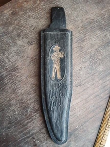 Funda de cuchillo de caza de juguete de plástico vintage ¿no está seguro de la marca Marx? - Imagen 1 de 18