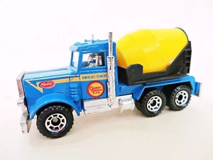 MATCHBOX SUPERFAST 1-75 MB19 'PETERBILT KWIK SET CEMENT MIXER' 19. VINTAGE. MINT - Picture 1 of 6