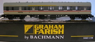 Graham Farish N 374079 Inter City 2-Tone Grey Mk1 BCK Brake Comp. Coach 21266 - Image 1 of 2