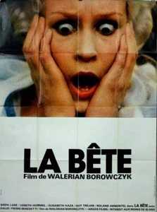 Sirpa Lane THE BEAST Walerian Borowczyk 1975 FRENCH POSTER 47x63 - Picture 1 of 1