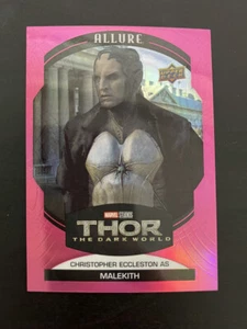 2022 UPPER DECK MARVEL ALLURE CARD PINK SSP Malekith Eccleston #8/23 THOR - Picture 1 of 2