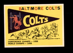 1959 Topps #68 Colts Pennant EX-MT - Picture 1 of 2