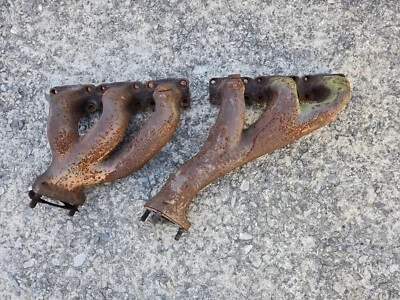 Par de cabezales de colector de escape OBD1 OEM BMW E36 92-95 325i 325is M3 S50 M50B25 Foto 1 de 4