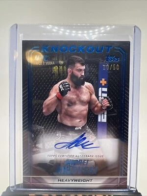 2024 Topps UFC Knockout Andrei Arlovski Auto /50  - Image 1 of 2