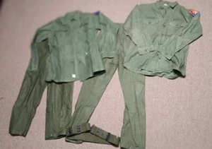 SIXTH ARMORED CALVARY Vietnam War Era Mens Shirts Pants 1960s Lot x4 + belt - Picture 1 of 7