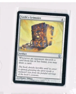 Magic the Gatherine MtG Geth's Grimoire Darksteel English NM ref.M013 - Image 1 of 2