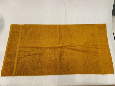 Toalla de mano Royal Velvet de Fieldcrest 90/10 retro naranja quemada hecha en EE. UU. Foto 1 de 4