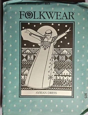 Folkwear Syrian Dress 105 VINTAGE 1982 Unused-F3  - Image 1 of 3