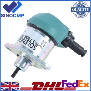 17208-60015 17208-60016 17208-60010 12V Shutoff Solenoid Valve For Kubota V1505 - Picture 1 of 7