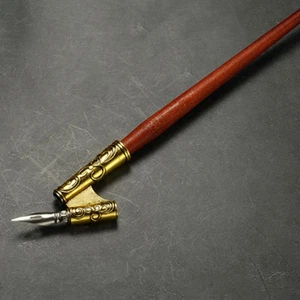 2 piezas bolígrafos retro de inmersión varilla bolígrafos de dibujo soportes de caligrafía para estudiantes - Imagen 1 de 12