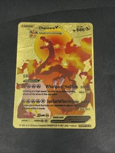 Pokemon Charizard VMAX 586HP Gold Foil Fan Art Karte SMP 26-44 - Bild 1 von 2