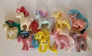Lote De Colección De 9 My Little Ponies Colección G1 - Imagen 1 de 24