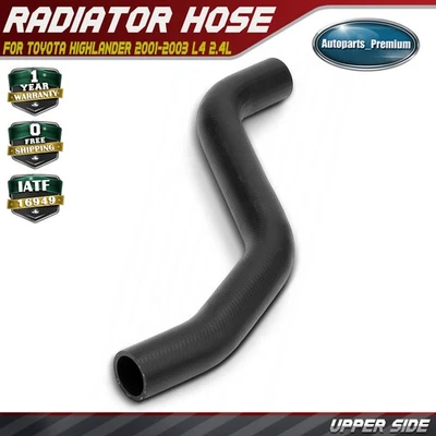 Manguera de refrigerante de radiador superior para Toyota Highlander 2001-2003 L4 2,4 L 1657128110 Foto 1 de 4